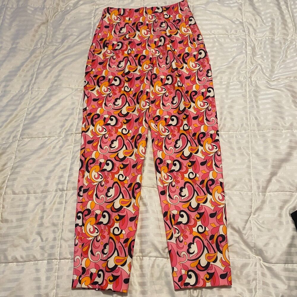Zara Pants  Paisley Wide Leg S NWT
